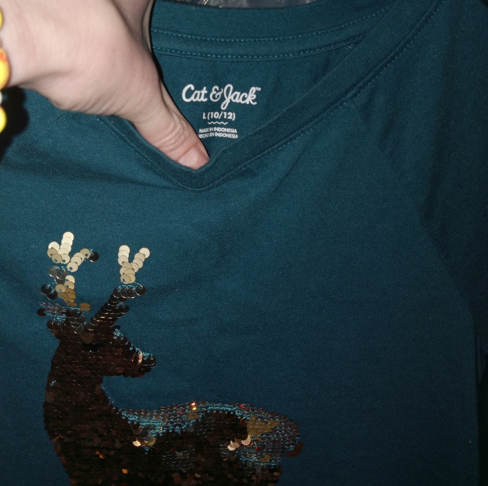 Cat & Jack Size 10/12 Top